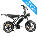Fatbike V20 Pro Mini - Zwart - Hydraulische Remmen