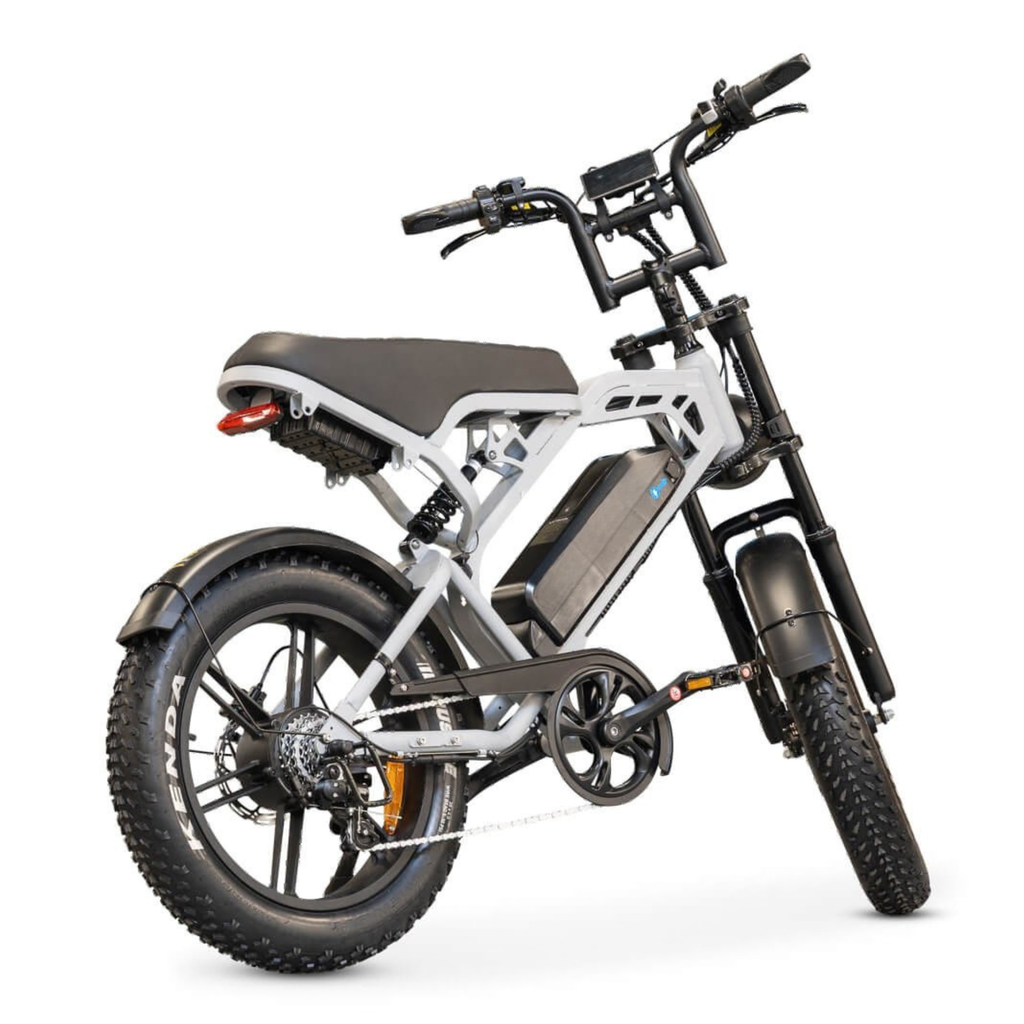 Fatbike V20 Pro 9.0 - Nardo Grijs - Hydraulische Remmen rechterkant 