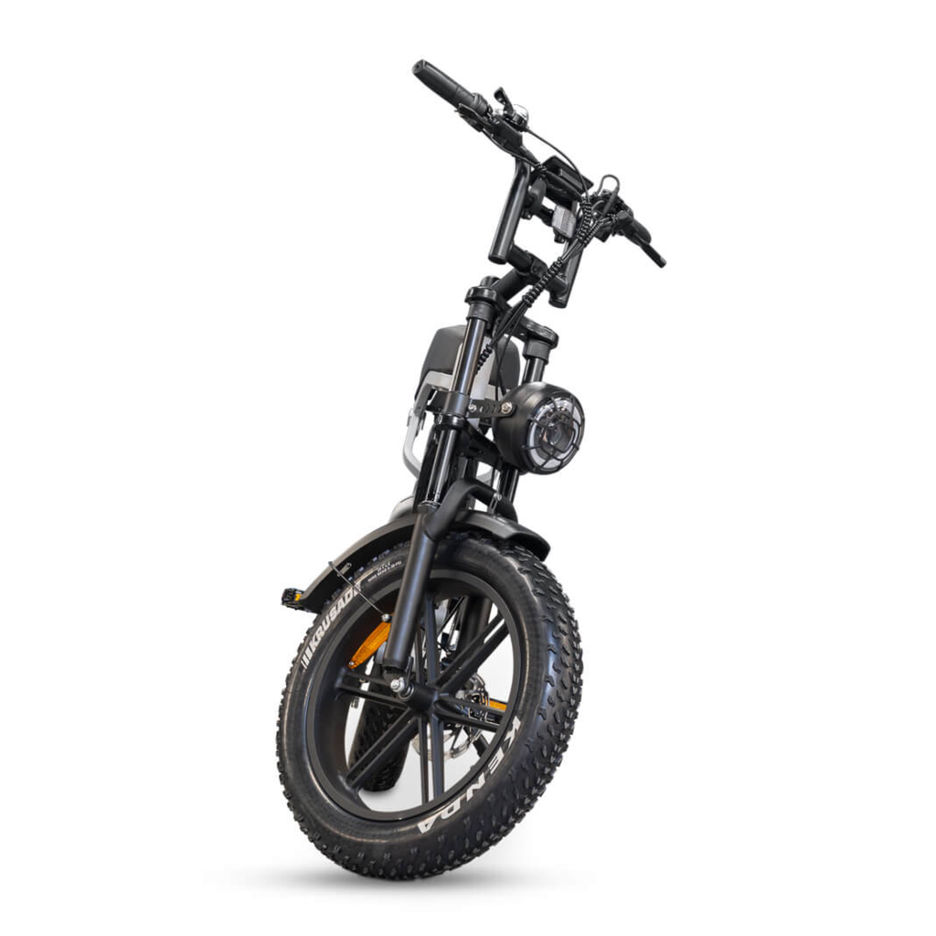 Fatbike V20 Pro 9.0 - Nardo Grijs - Hydraulische Remmen voorkant