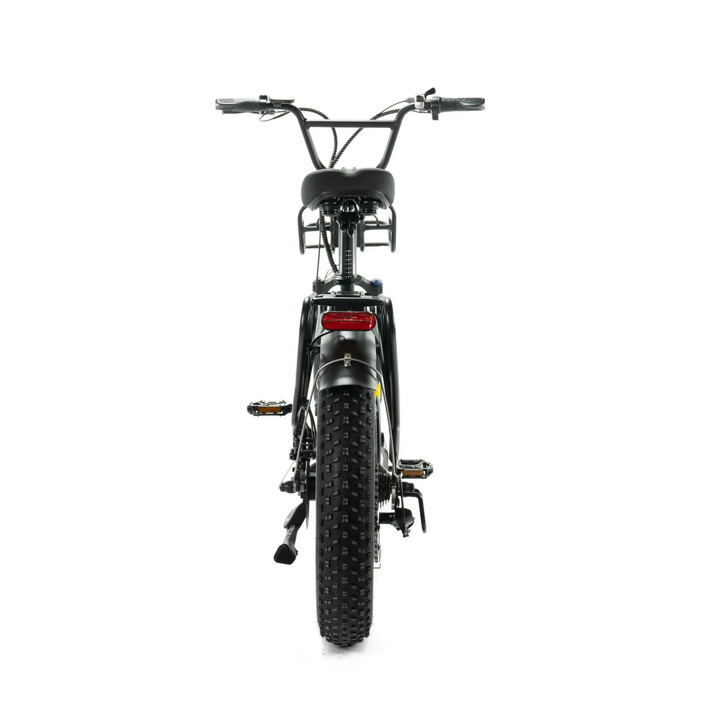 ENGWE L20 - Zwart elektrische fatbike achterkant 