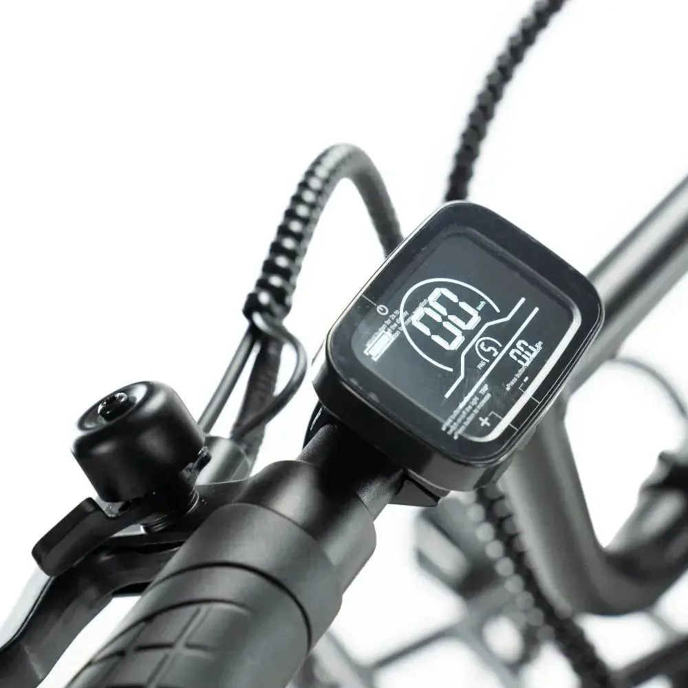 ENGWE L20 - Zwart elektrische fatbike  display