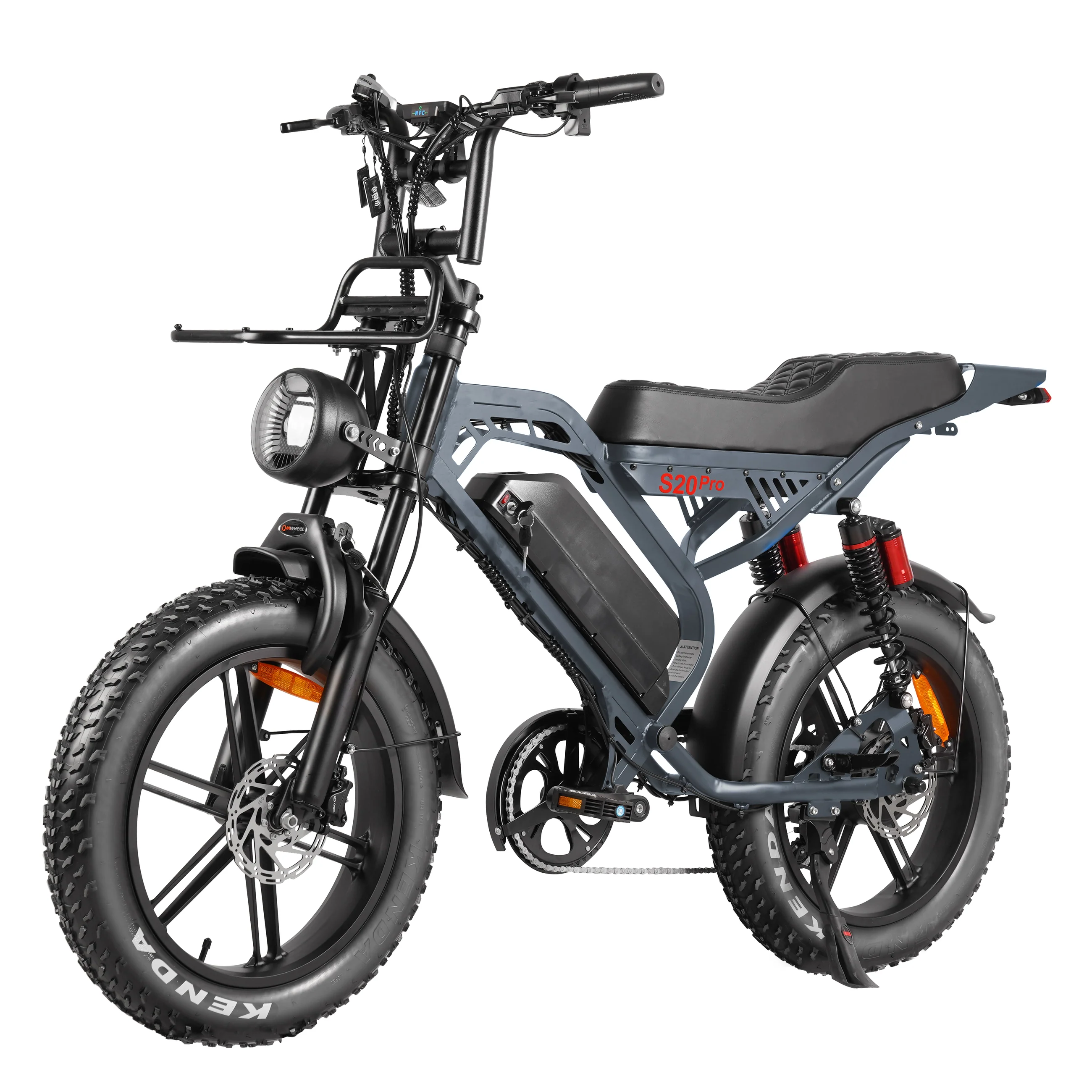 QM Wheels S20 Pro - Dark Grey - Hydraulische Remmen